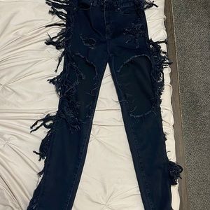Highwaisted Black Jeans